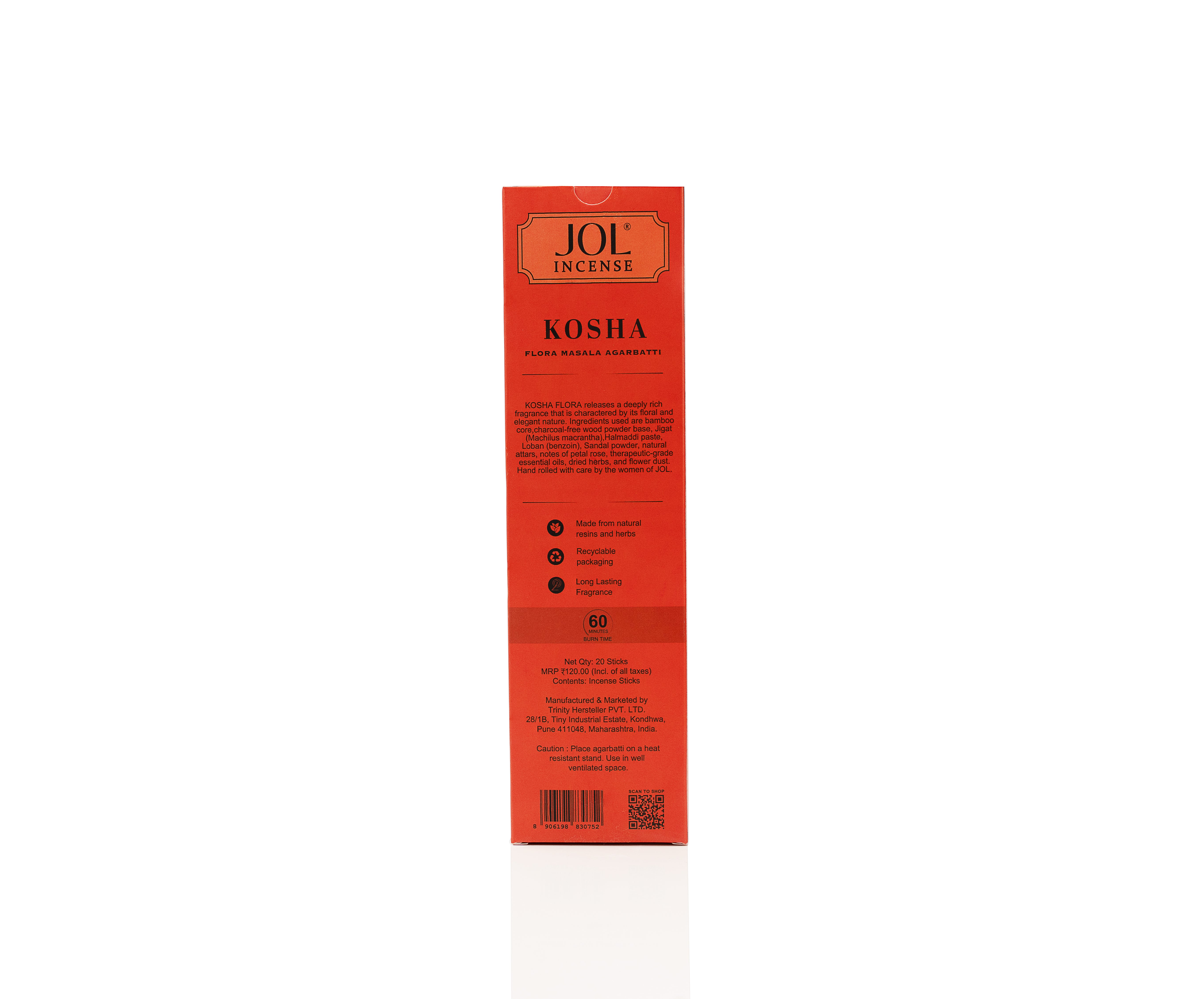 Jol Kosha Flora Incense Hand Rolled Incense