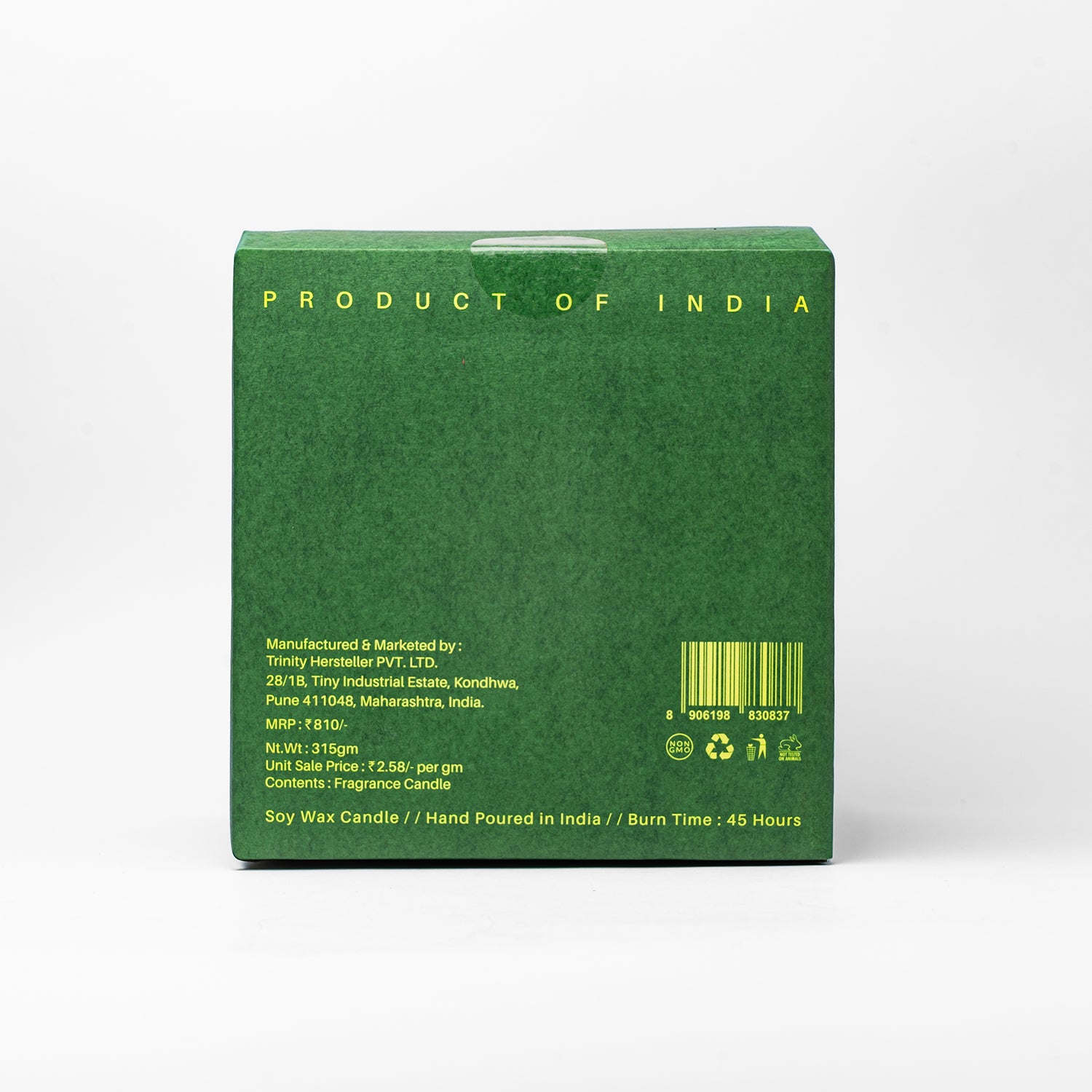 Ancient Forest | Tall Soy Wax Candle