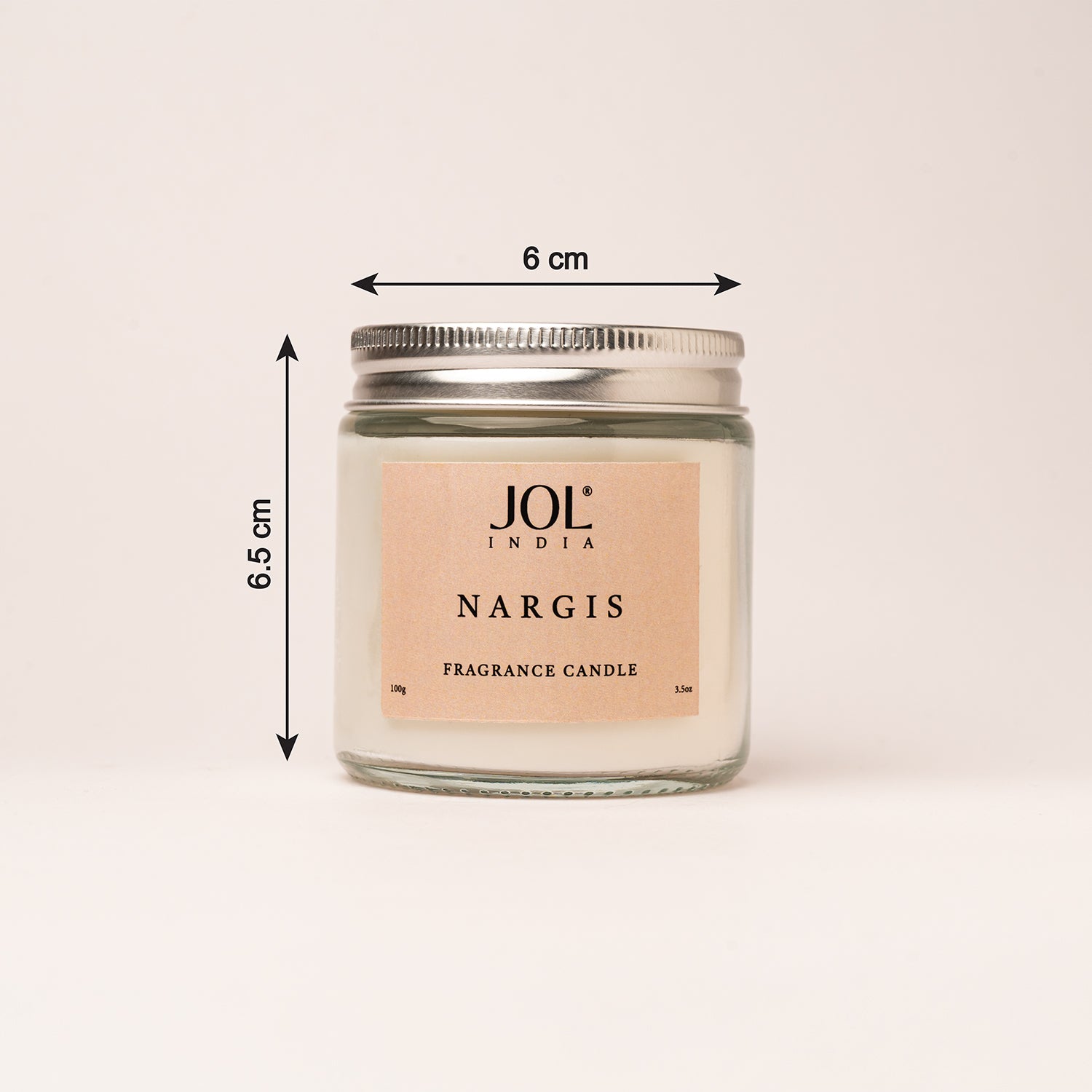 Jol Nargis | Demi Soy Wax Candle