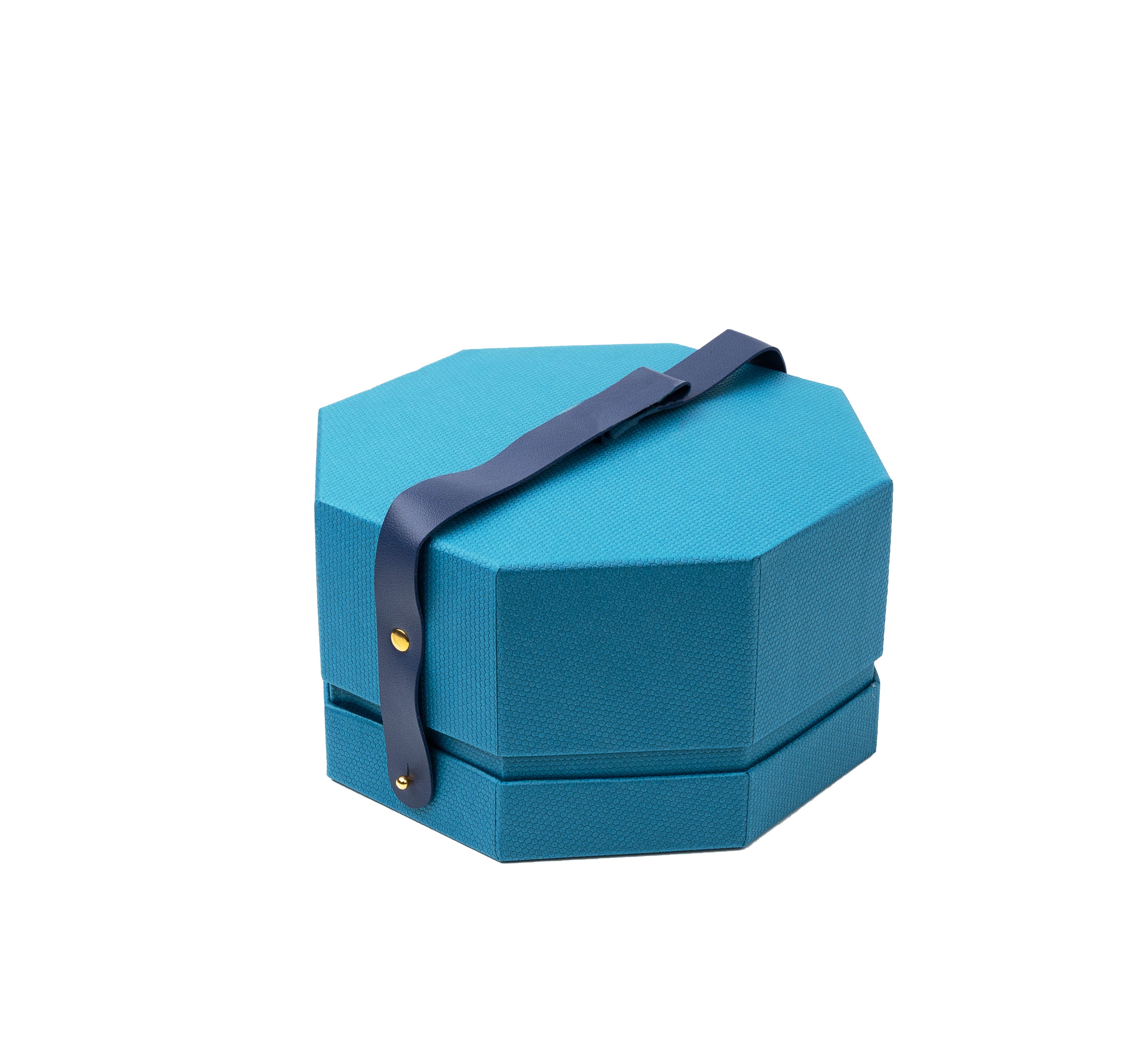 Blue Hexa Handle Rigid Box