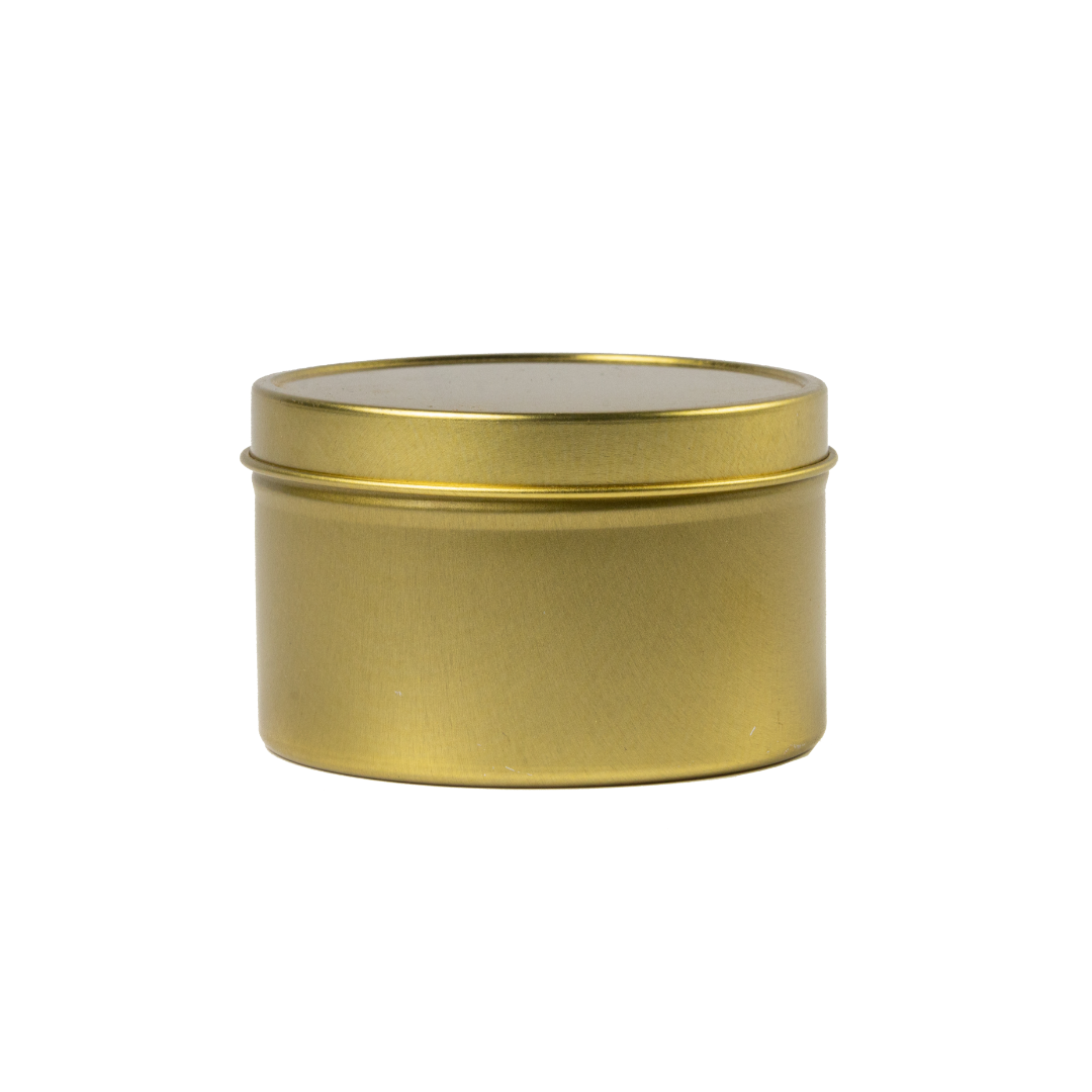 Tin Candle Golden