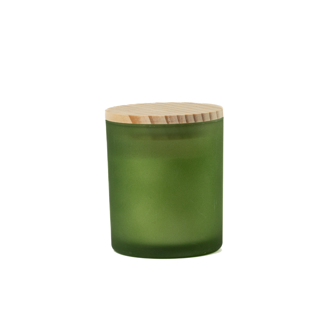 Soy Wax Candles Frosted Jar
