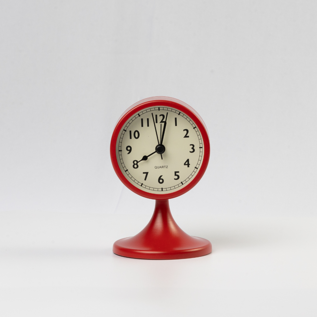 STANDING CIRCULAR CLOCK