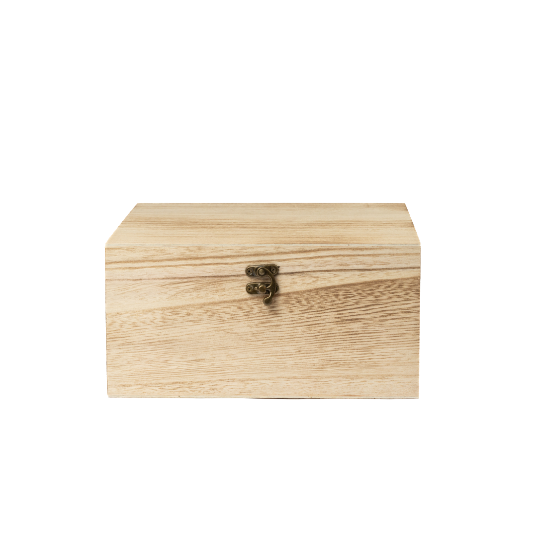 Square Wood Box