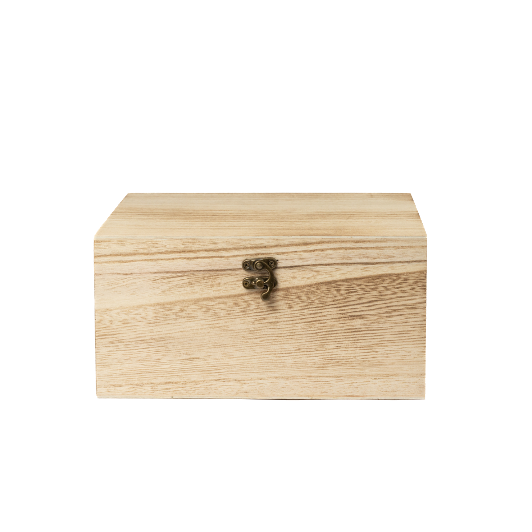 Square Wood Box