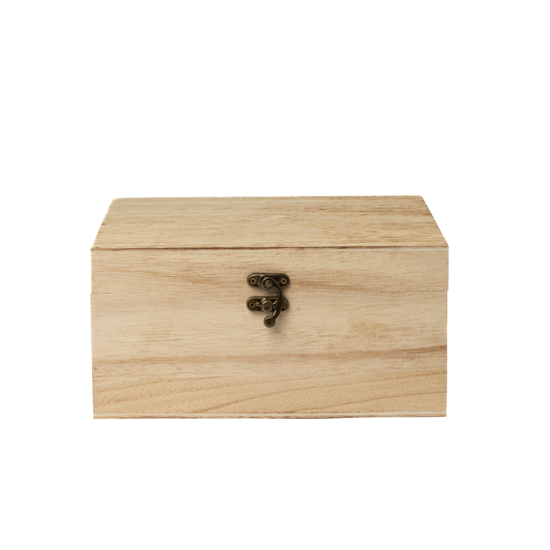 Square Wood Box