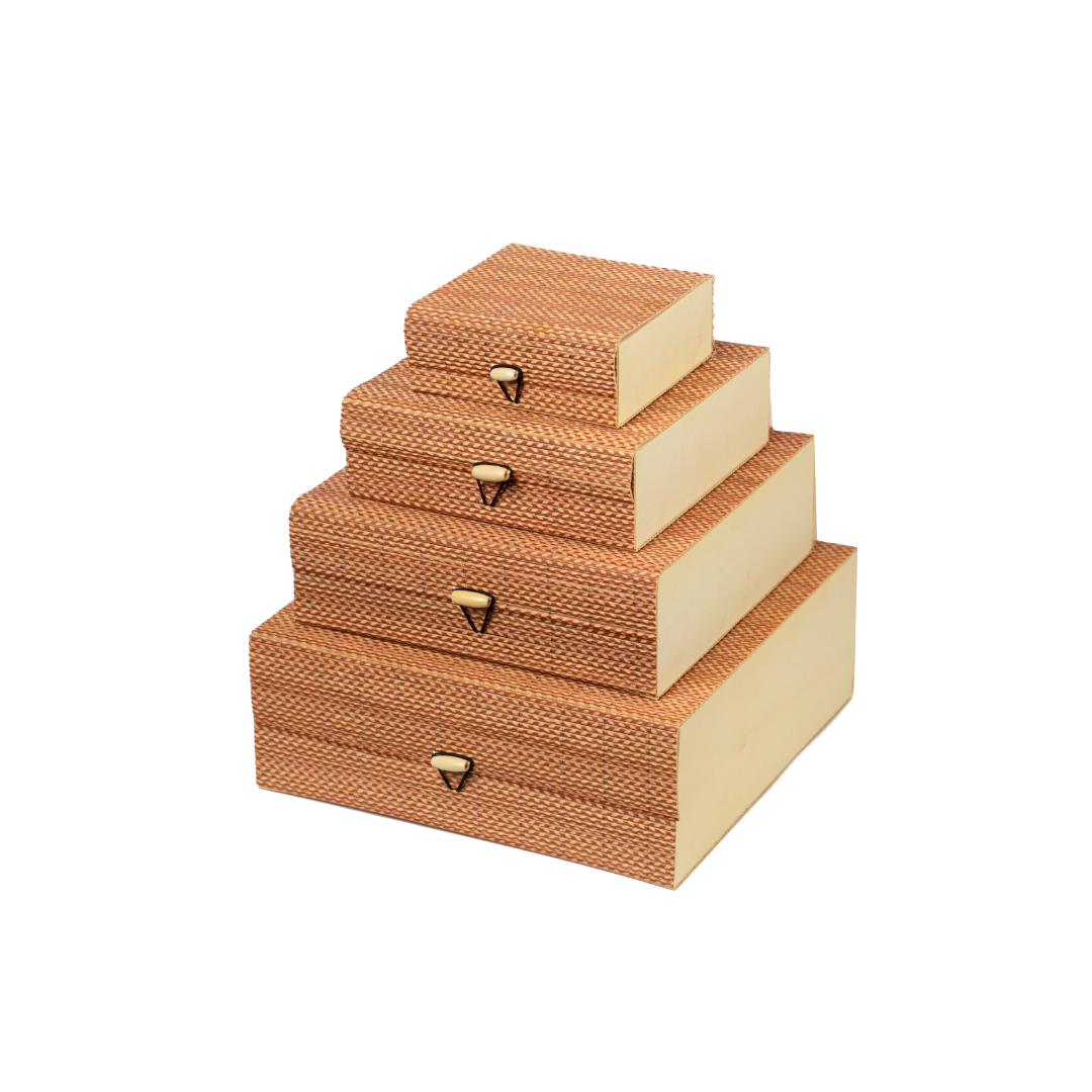 Orange Bamboo box