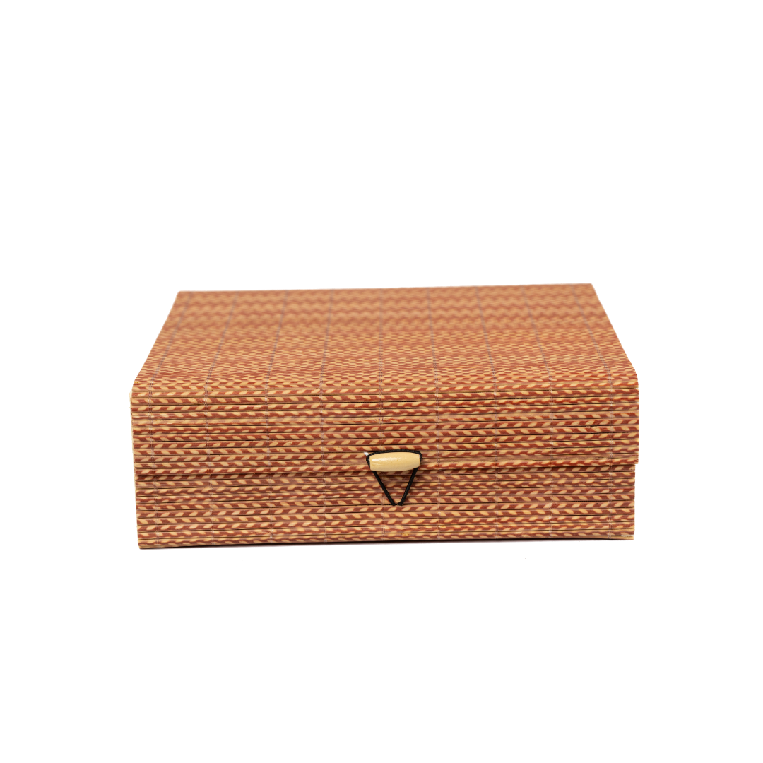 Orange Bamboo box