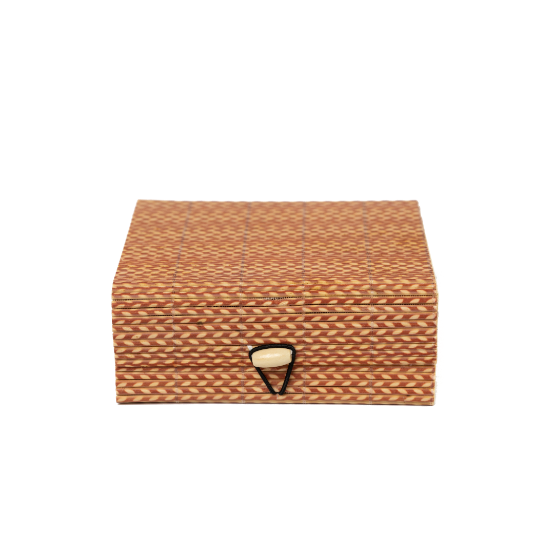 Orange Bamboo box