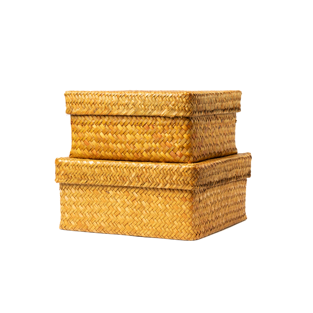 Wicker Woven Storage Box