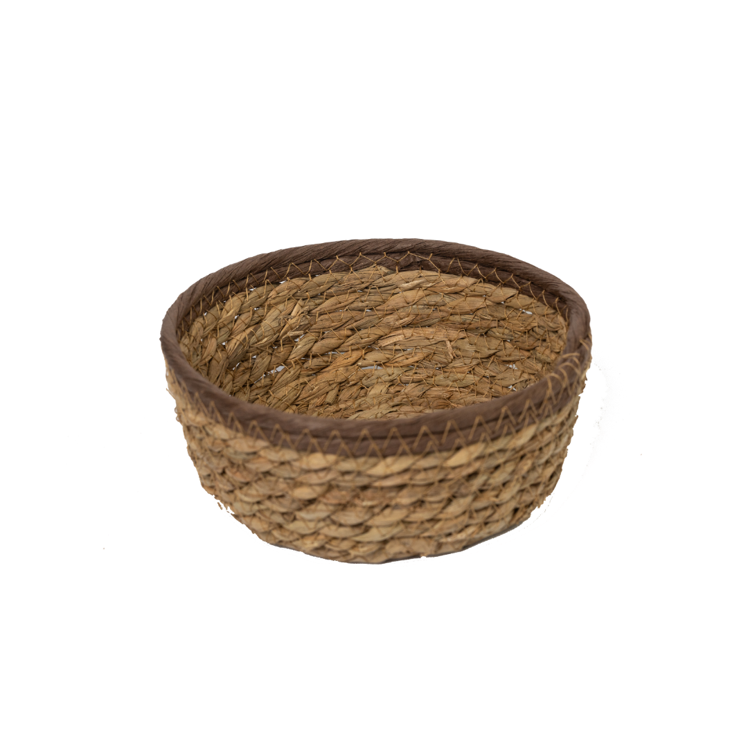 Jute storage basket