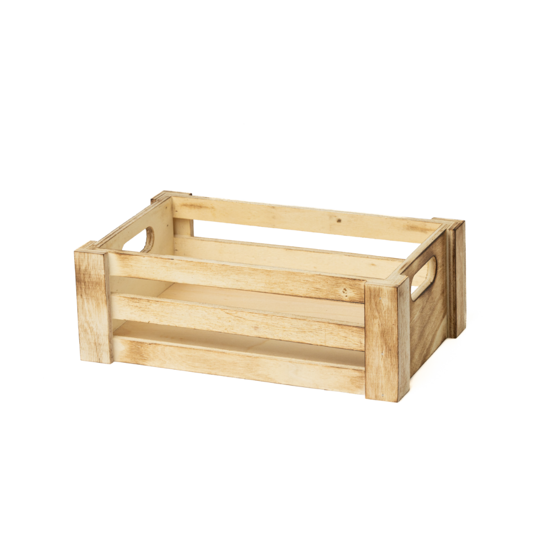 Pine Wood Storage Crate
