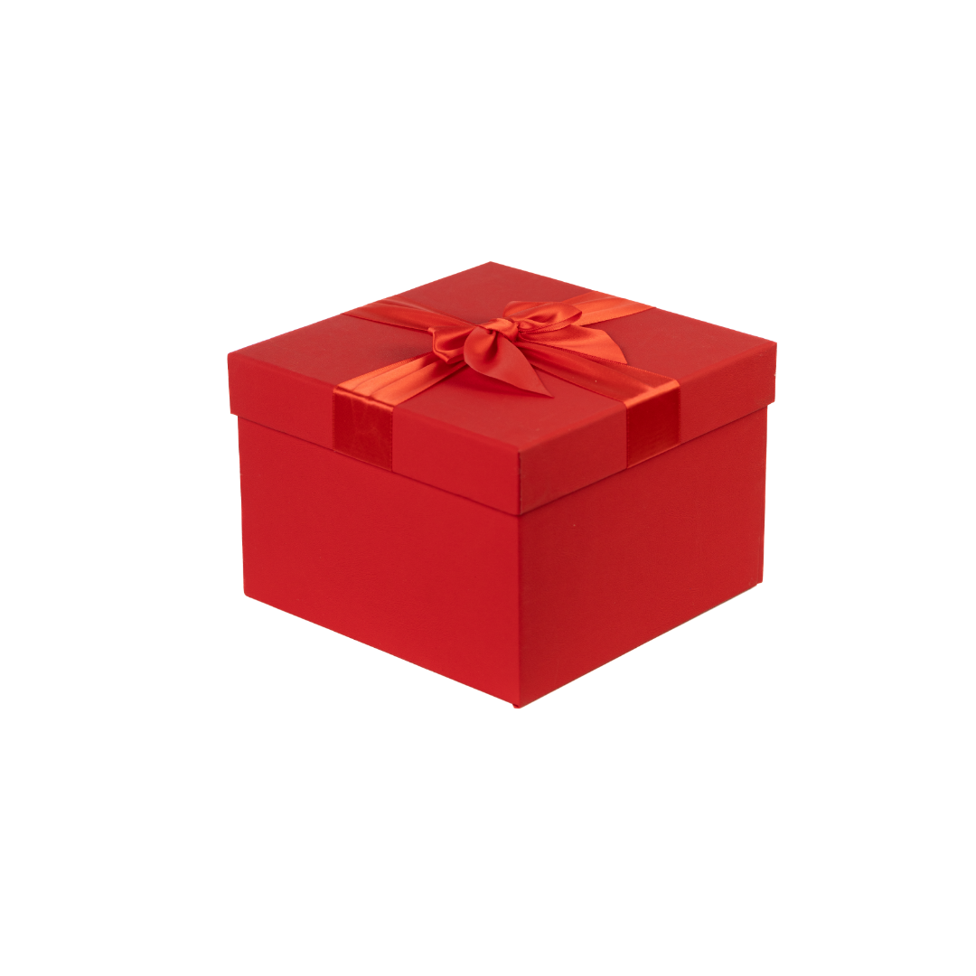 Crimson Red Gift Box
