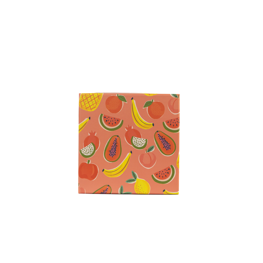 Orange Fruit Print Gift Box