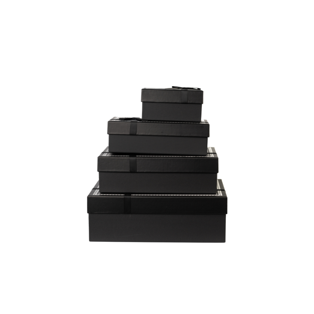 Black Rectangle Gift box