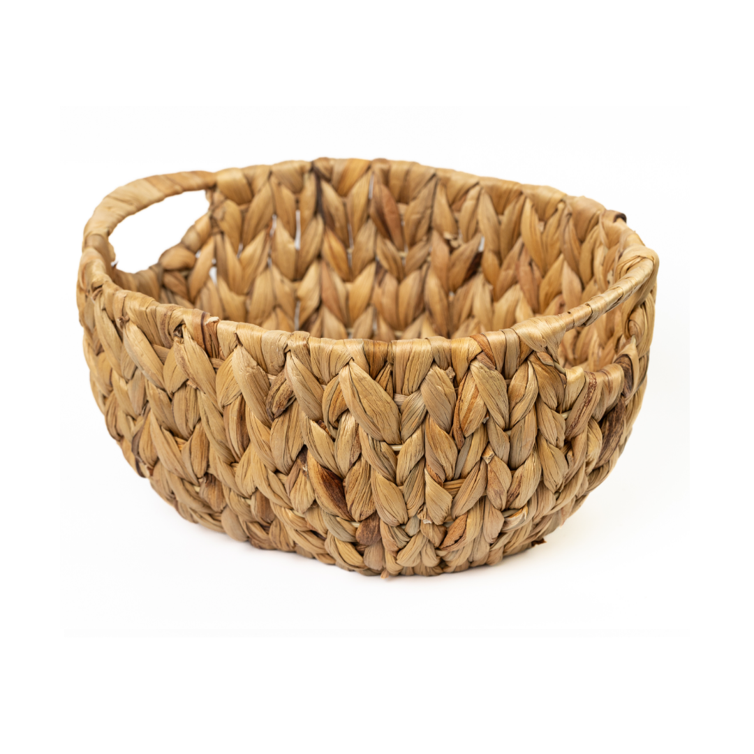 Water Hyacinth Storage Basket Oval