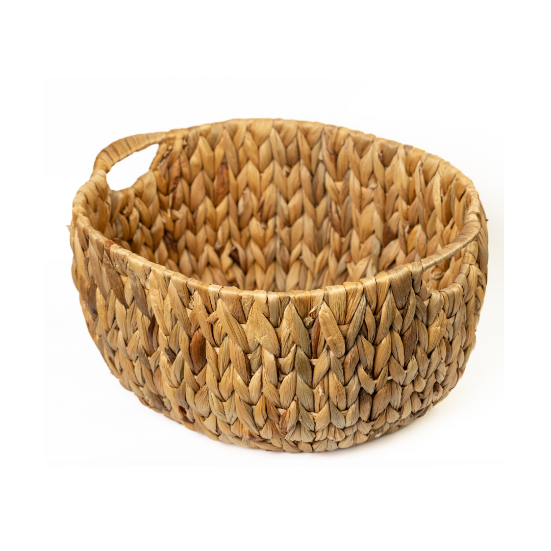 Water Hyacinth Storage Basket Oval