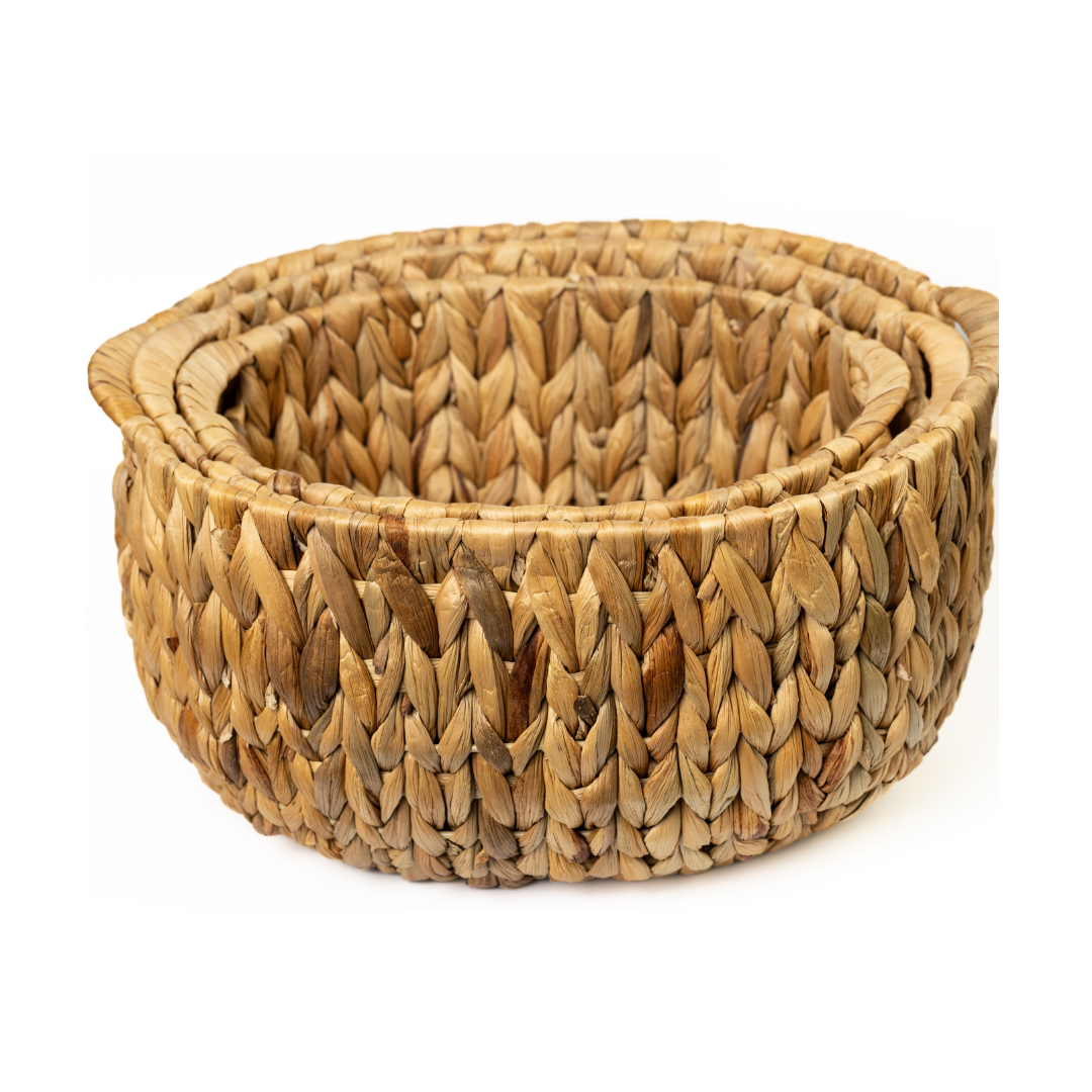 Water Hyacinth Storage Basket Oval