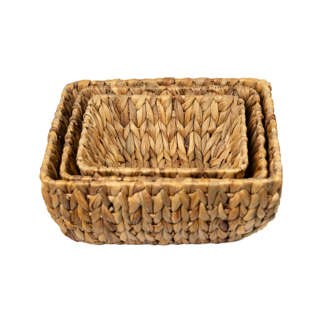 Water Hyacinth Storage Basket