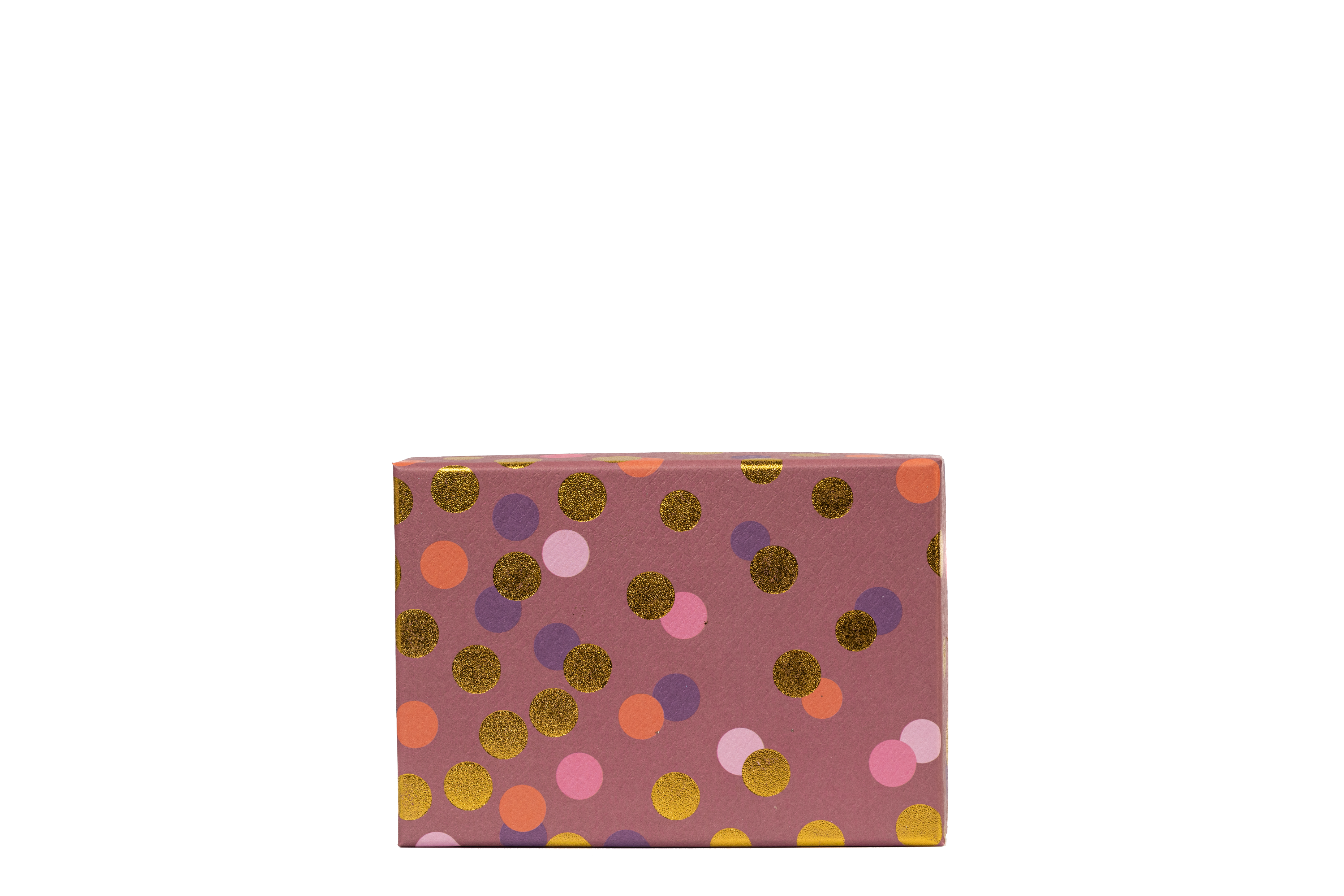 Rigid Box Polka Dots with Foiling