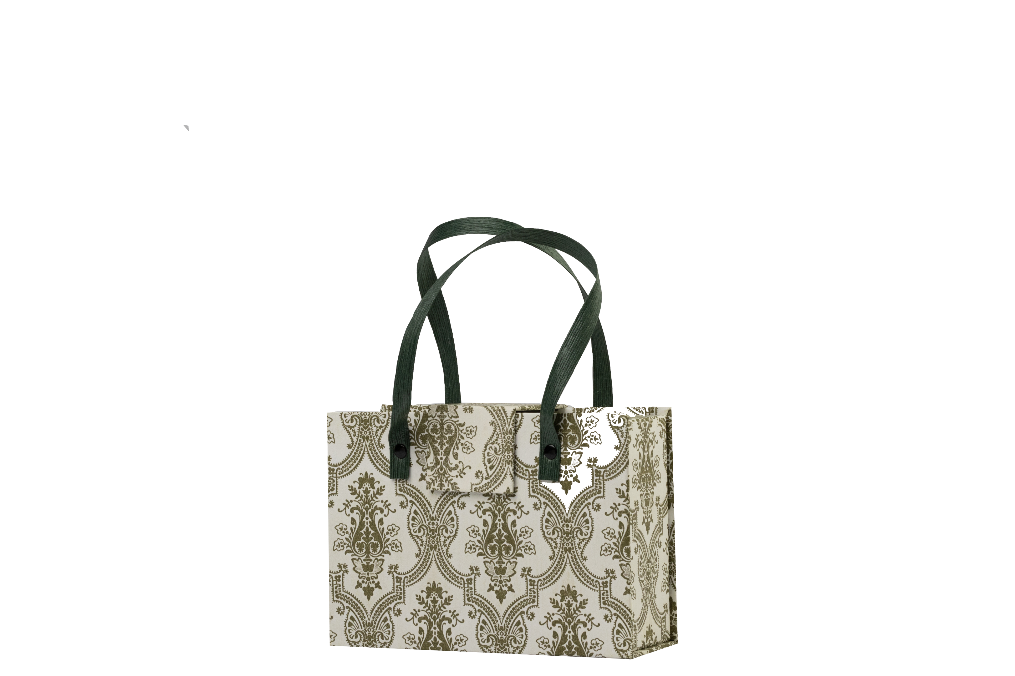 White Magnetic Gift Box with Handle