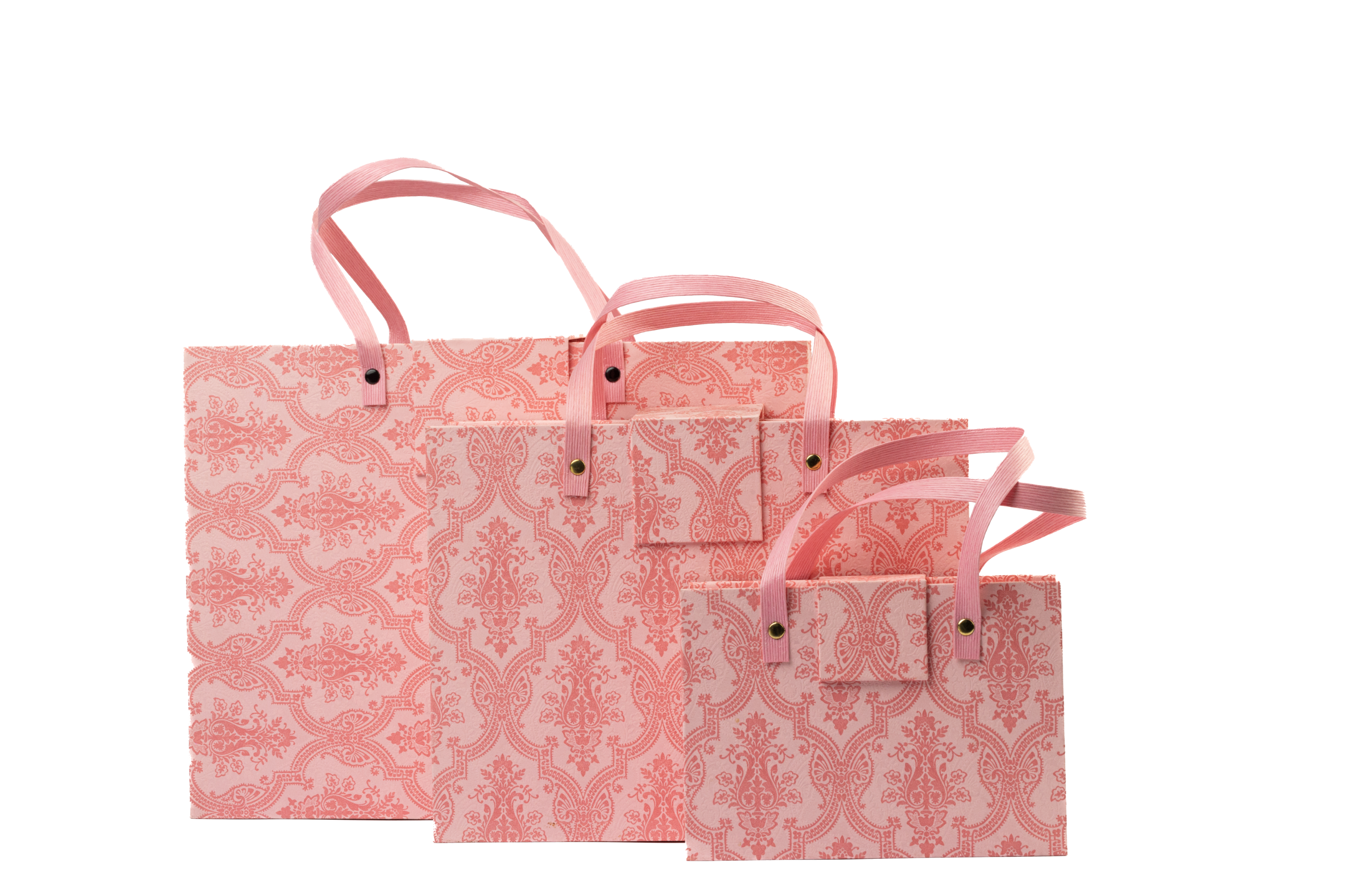 Pink Magnetic Gift Box with Handle