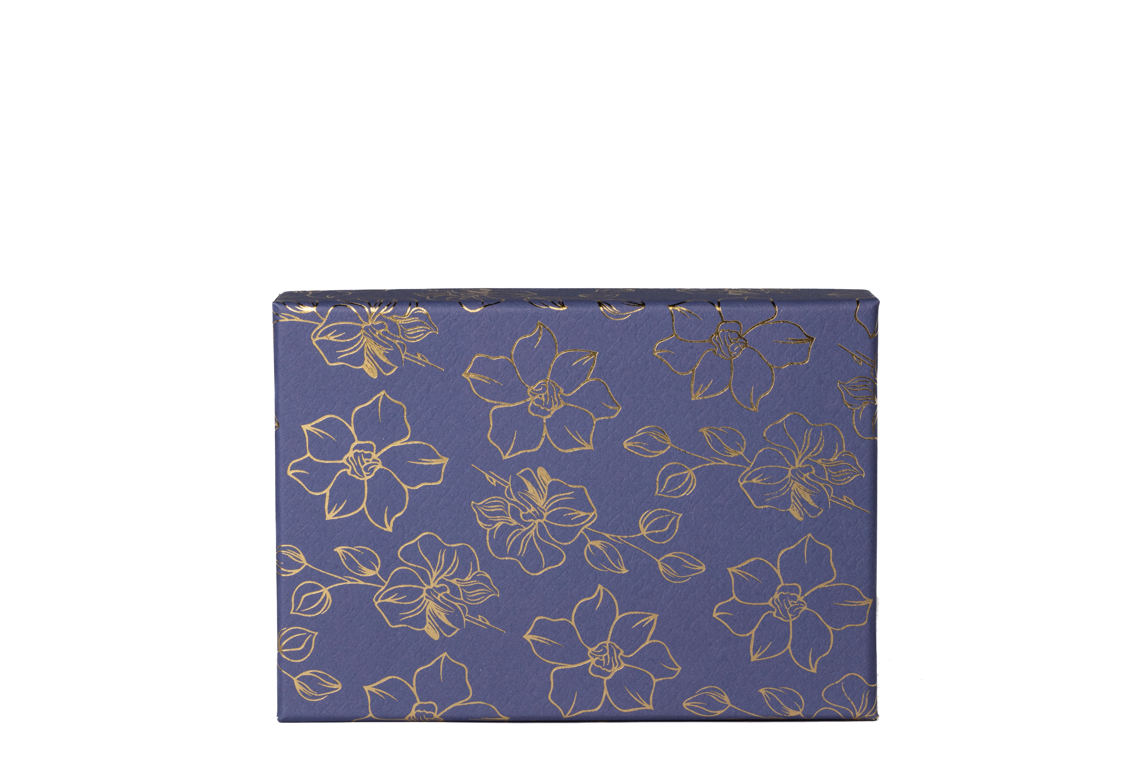 Rigid Box Floral Motif with Foiling