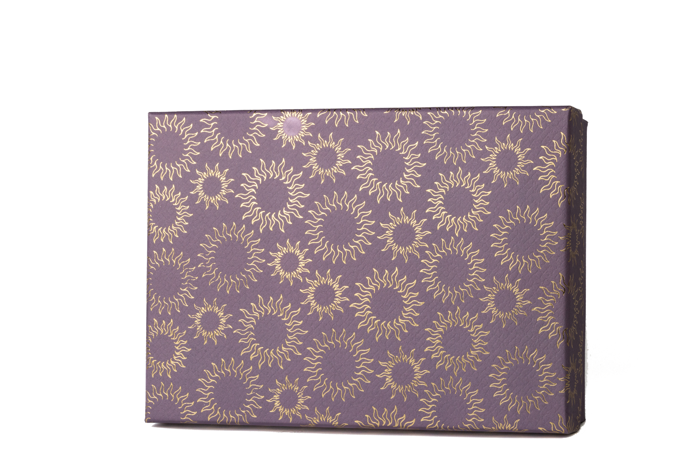 Rigid Box Floral Motif with Foiling