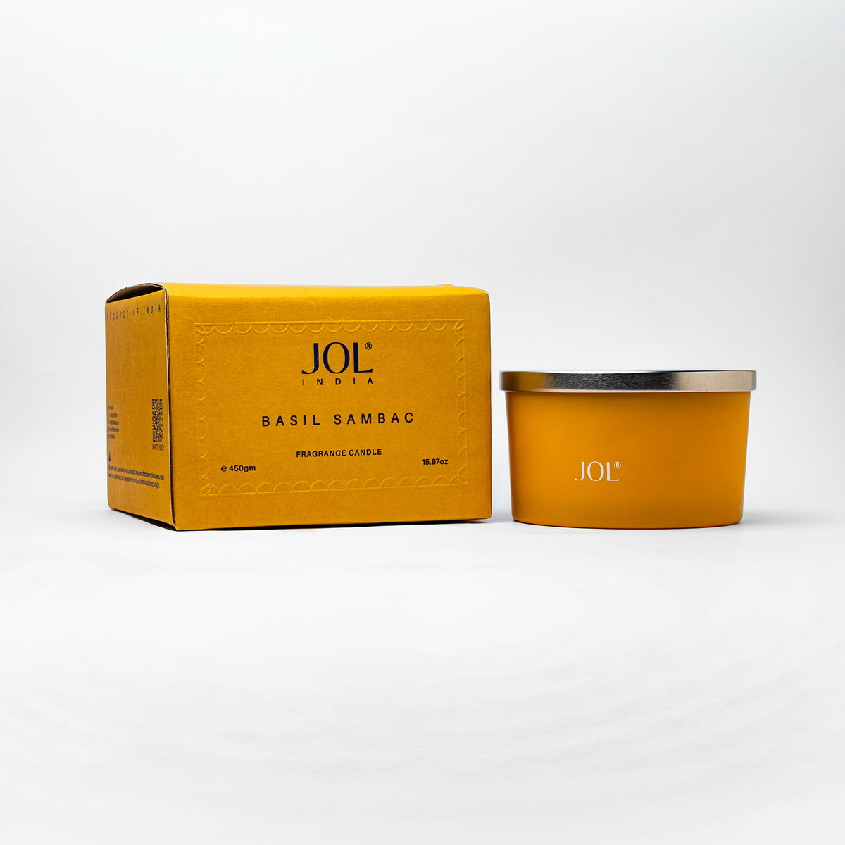 Jol Basil Sambac Colossal Soy Wax Candle | Luxury Candle India
