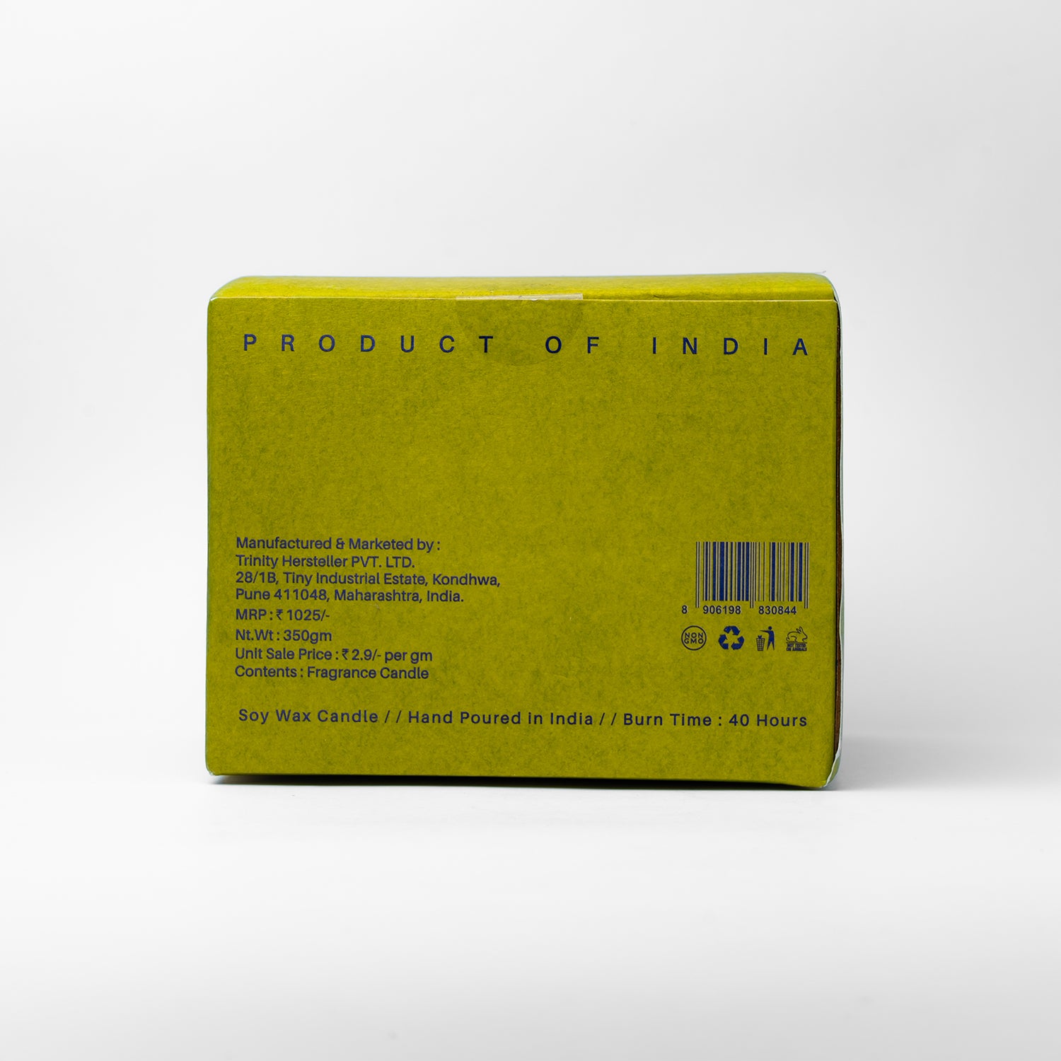 Lemongrass & Ginger | Magnum Soy Wax Candle