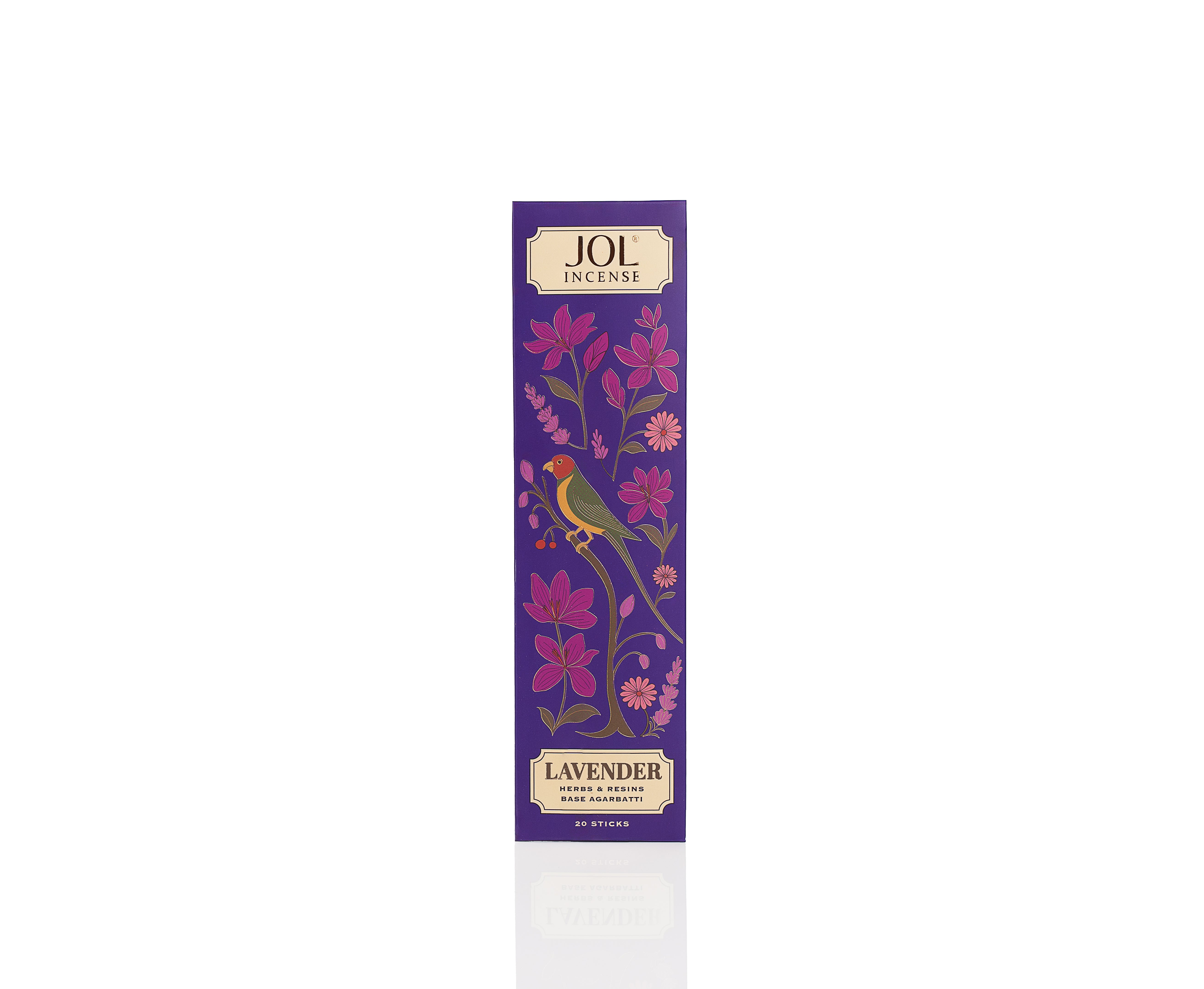 Jol Lavender Incense Natural Herbs & Resins Base Agarbatti