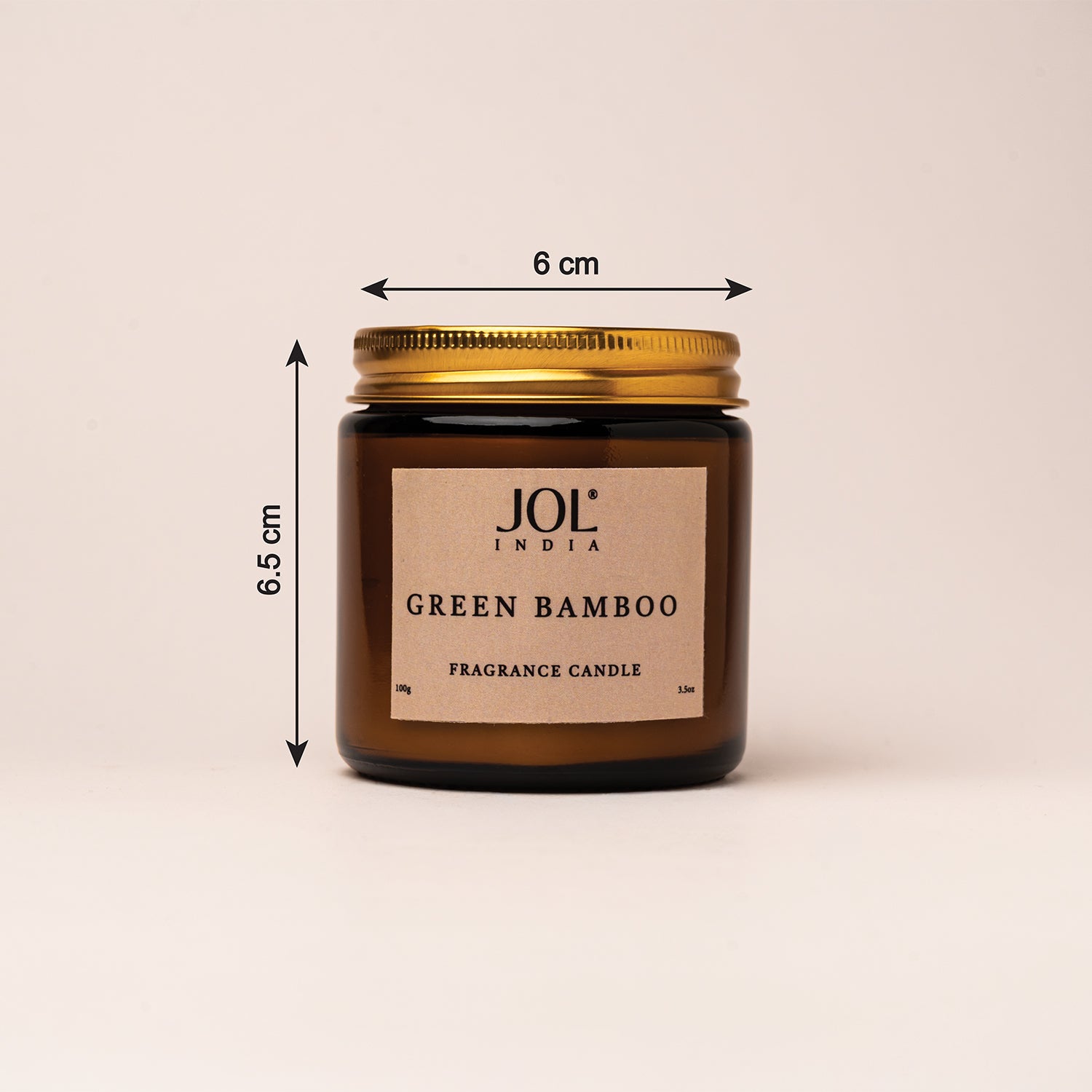 Green Bamboo | Demi Soy Wax Candle