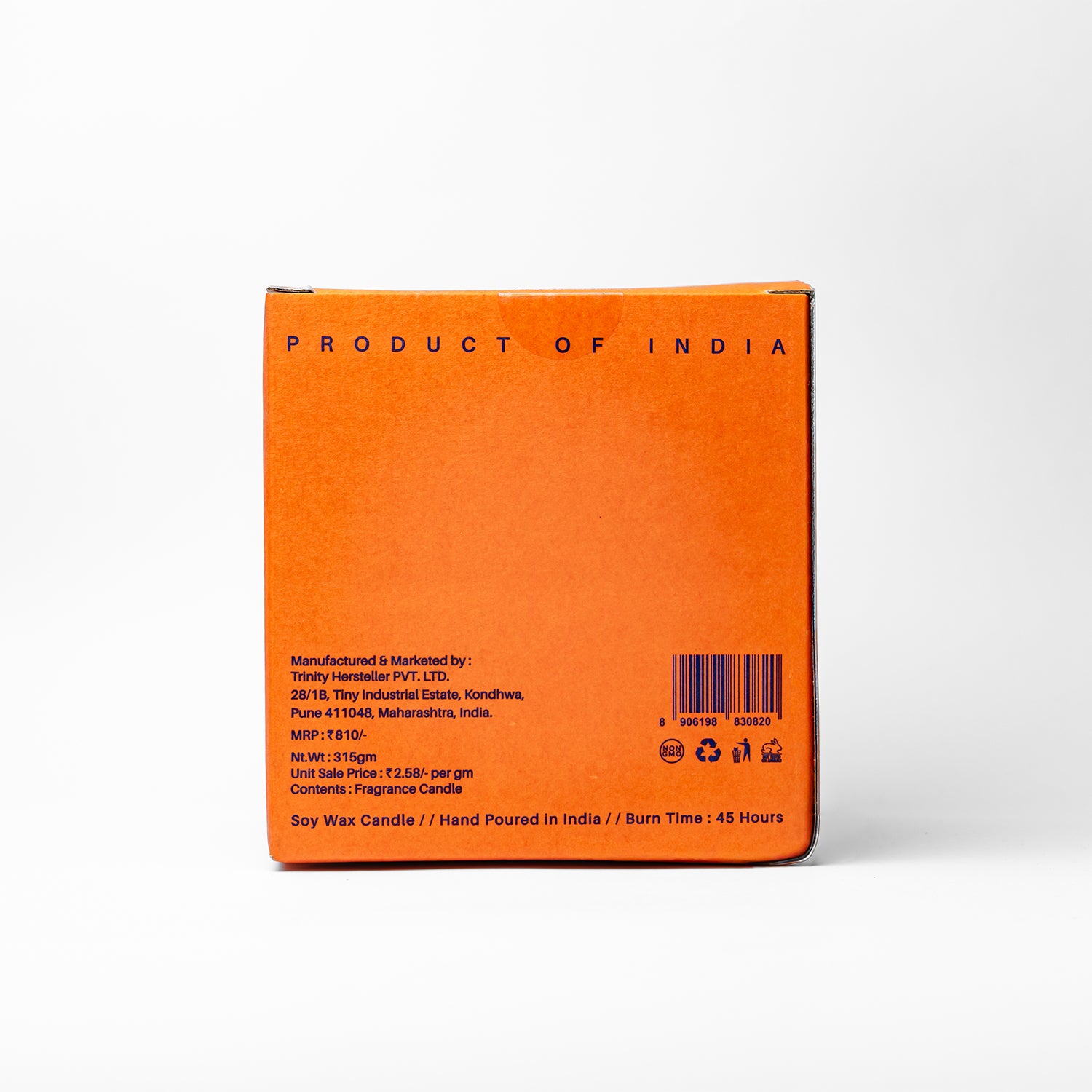 Wild Fig | Tall Soy Wax Candle