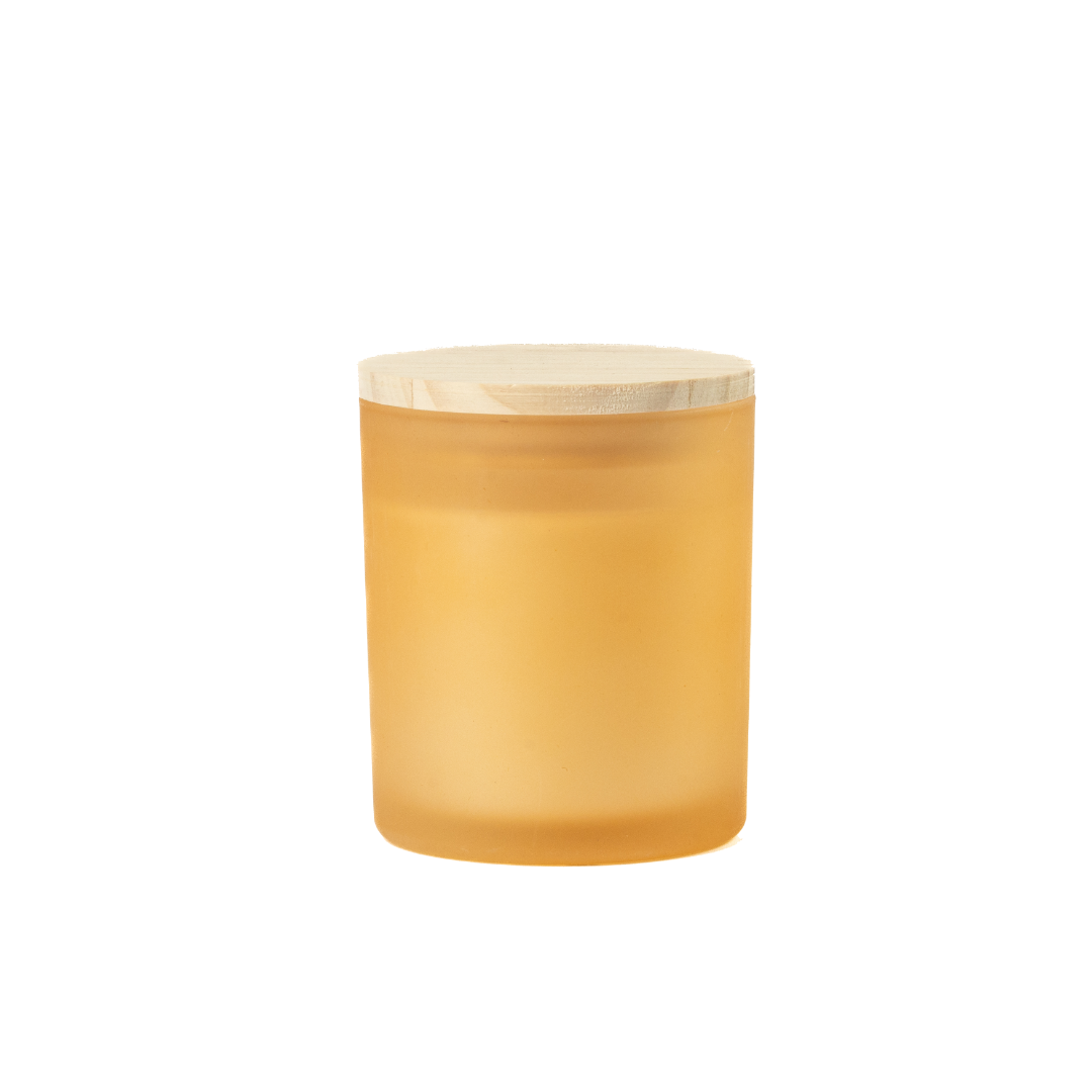 Soy Wax Candles Frosted Jar