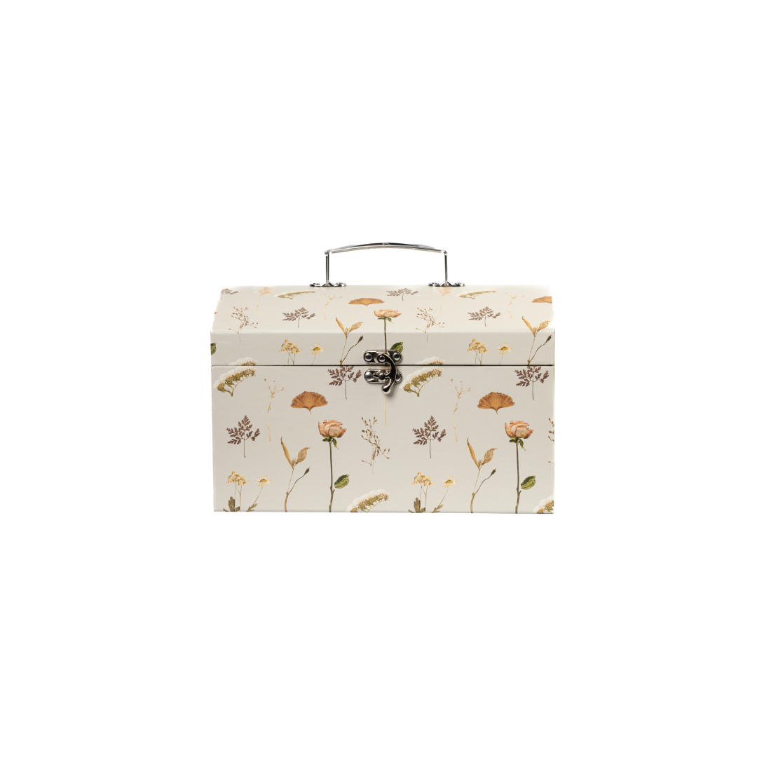 Off-White Floral Vanity Gift Box