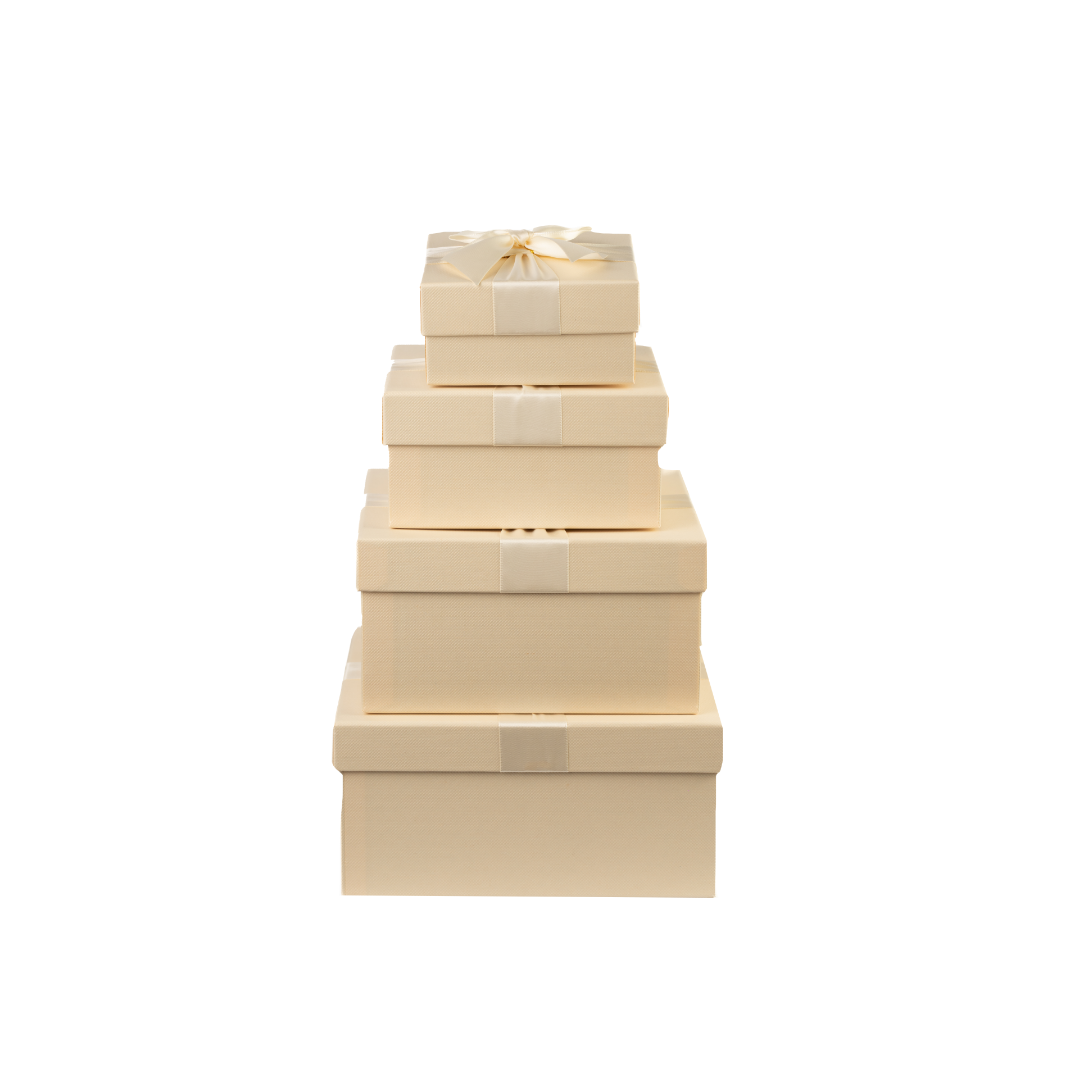 Beige Gift Box
