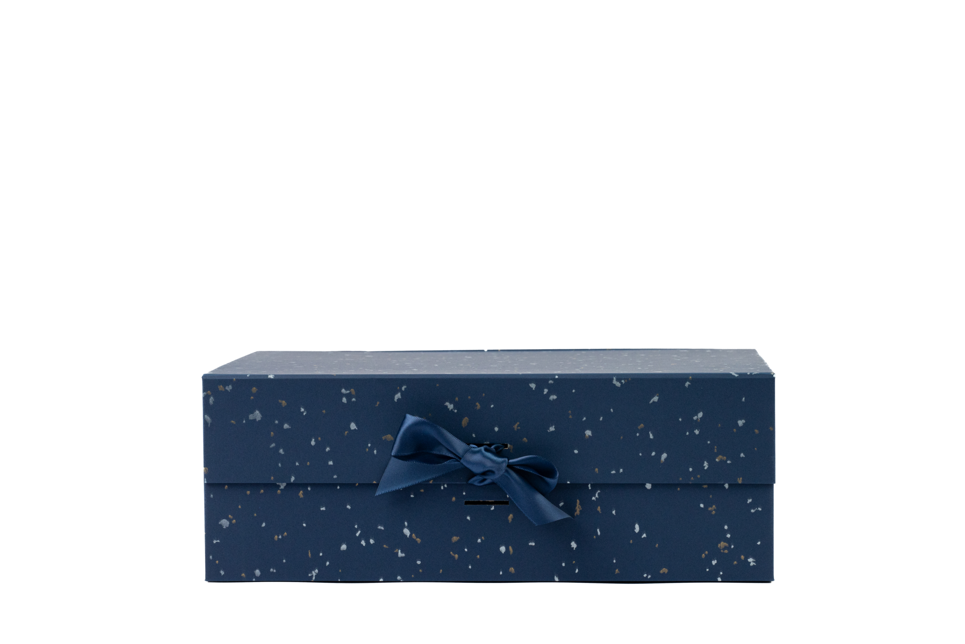 Dark Blue Folding Magnetic Rigid box