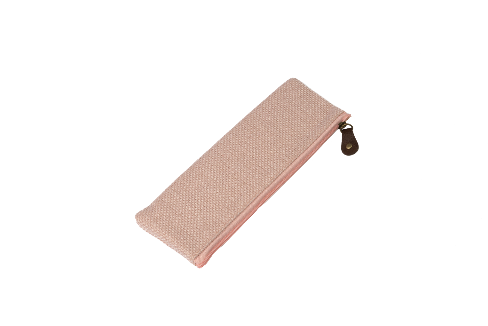 PINK COTTON ZIPPER POUCH