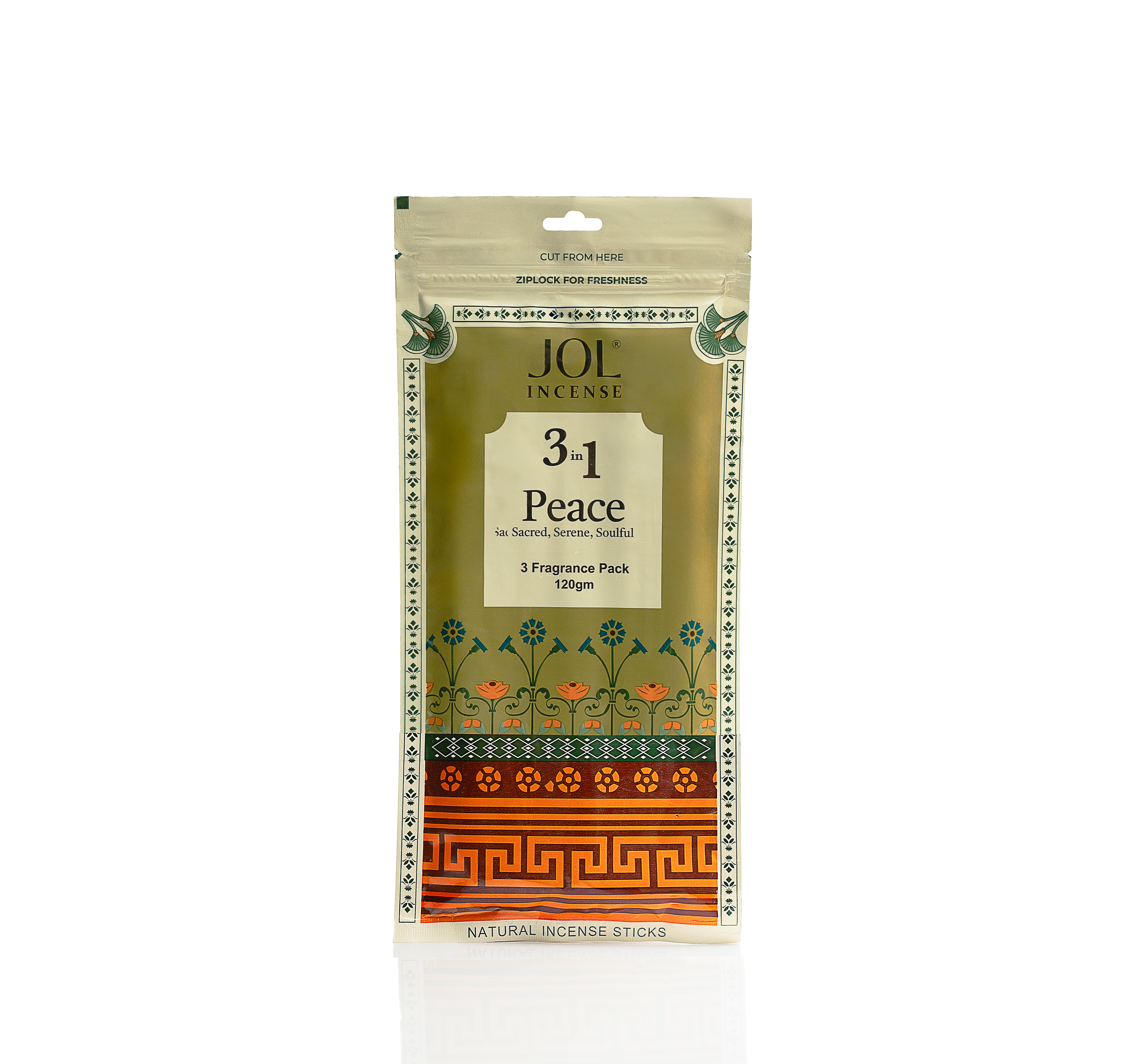 Jol 3in1 Peace Zipper Pouch 120g