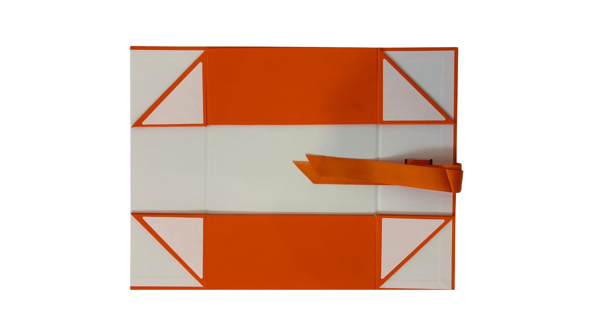 Orange Folding Magnetic Rigid box