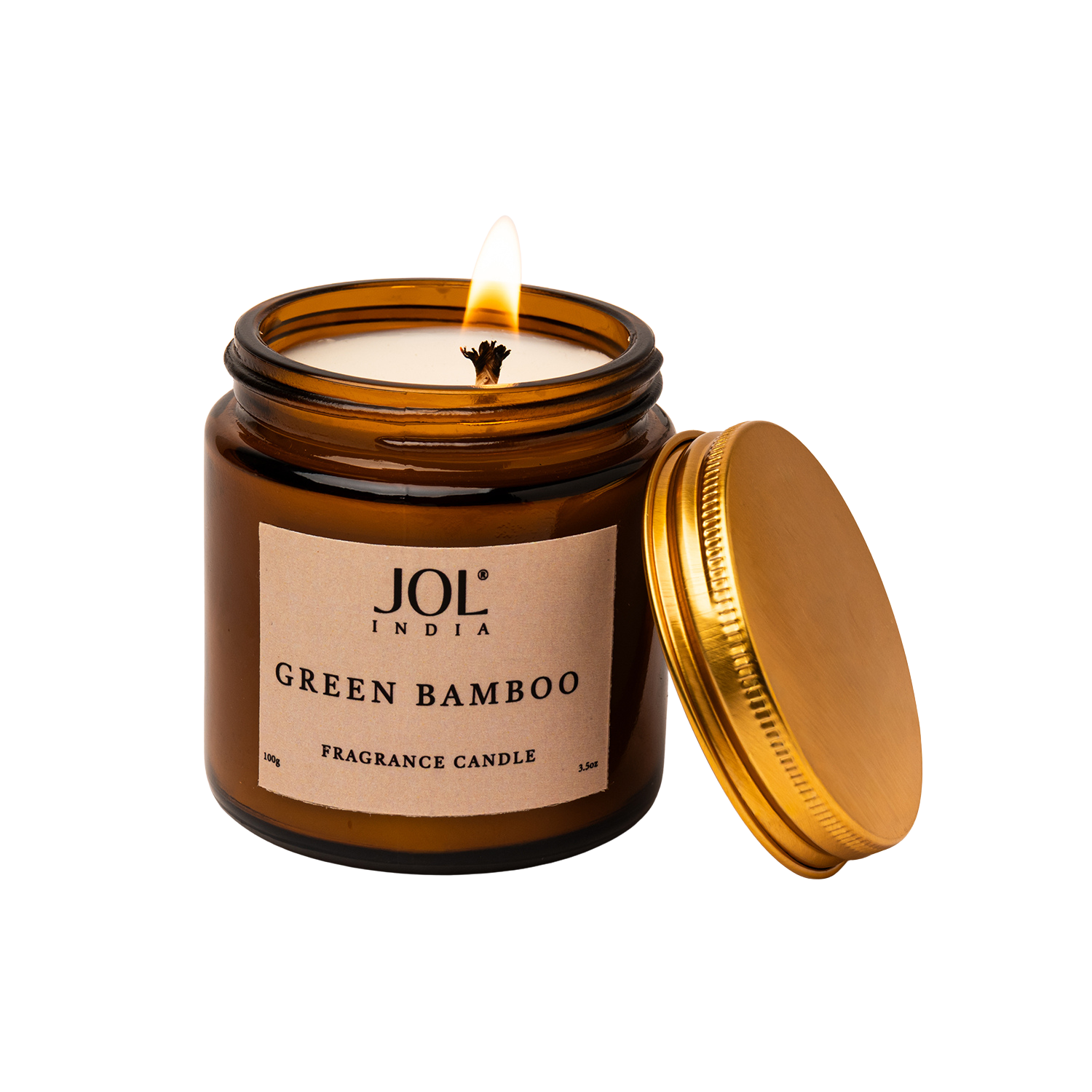 Green Bamboo | Demi Soy Wax Candle